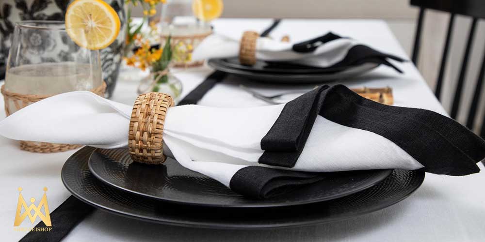 قیمت-دستمال-سفره-Types-of-napkins